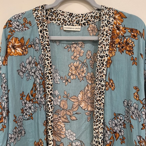 Anthropologie ANDERSEN & LAUTH Open Front Kimono - Picture 2 of 6